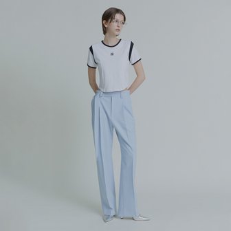 뮤제 RHUDE Belted Baggy Fit Slacks_Blue