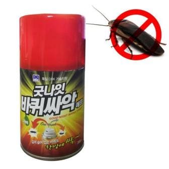 제이큐 에어졸 살충제 날파리 독일DBK기술 바퀴싸악 에프 205ml X ( 2매입 )