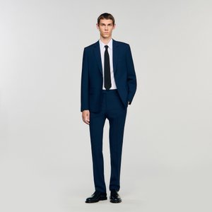 산드로옴므 [SANDRO HOMME] 클래식 울 테일러드 자켓 SH25A3MRJS935
