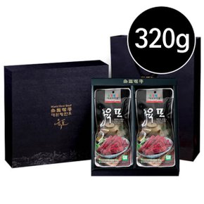 대관령한우 프리미엄 육포 선물세트 320g(40gx8팩)/쇼핑백증정