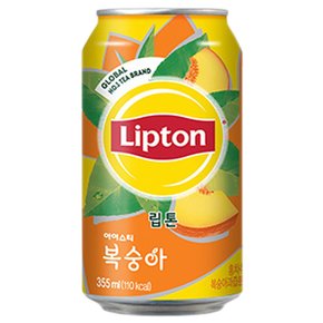 립톤 복숭아 아이스티 355ml x 24캔