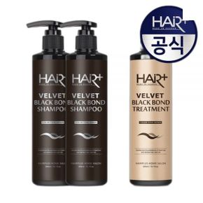 HAIRPLUS [톤다운염색유지]블랙 본드 톤다운 샴푸 300ml 2개+트리트먼트 300ml 블랙 본드 톤다운 샴푸 300ml 2개+트리트먼