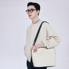 컬러블락데일리 크로스 아이보리 블랙 가죽콤보 319000원