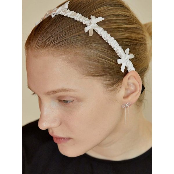 petit ribbon band mini- ivory