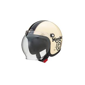 일본 혼다 헬멧 Honda 0SHGCJC1CWKL Monkey Helmet Ivory x 블랙 Size L 23.2 23.6 inches 59 60
