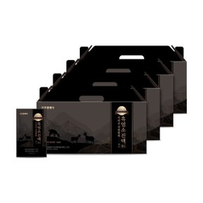 지리산 자연방목 흑염소진액 골드  70mL x 30팩 x 4박스(총120팩) / 천호식품 / 흑염소즙
