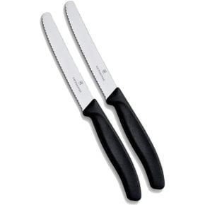 독일 빅토리녹스 과도 Victorinox kitchen knife set 2 pieces 11 cm extra sharp serrated blad