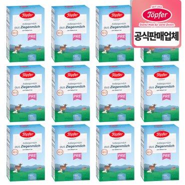  퇴퍼 산양분유 프레 400g 12통(25/8)