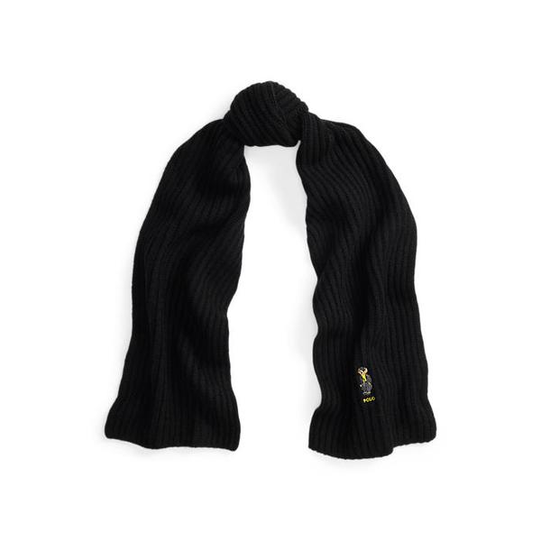 여성 폴로 베어 울 스카프(WAPOSCV0J320384001)