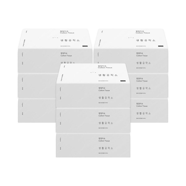 100 천연펄프 뽑아쓰는 팝업티슈 (180매x3팩) x 3개