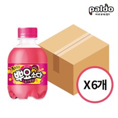 톡톡쏙쏙 뿌요소다 솜사탕맛 245ml x 6개