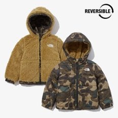 NJ3NP90 베이비 리버시블 MT 침보 풀집 후디드 자켓 BABY REVERSIBLE MT CHIMBO FZ HOODED JKT