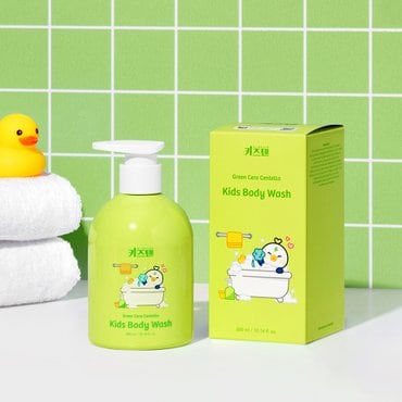 키즈텐 그린세라 센텔라 식물성 모이스처 키즈 올인원 약산성 바디워시 300ml, 1박스
