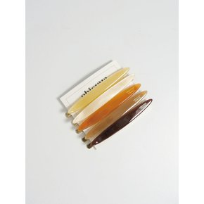 브라운무드 스몰 보트 헤어클립 Brown Mood Small Boat Hairclip