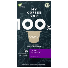 My Coffee 마이 커피 컵 룽고 벨리시모 10캡슐 55g