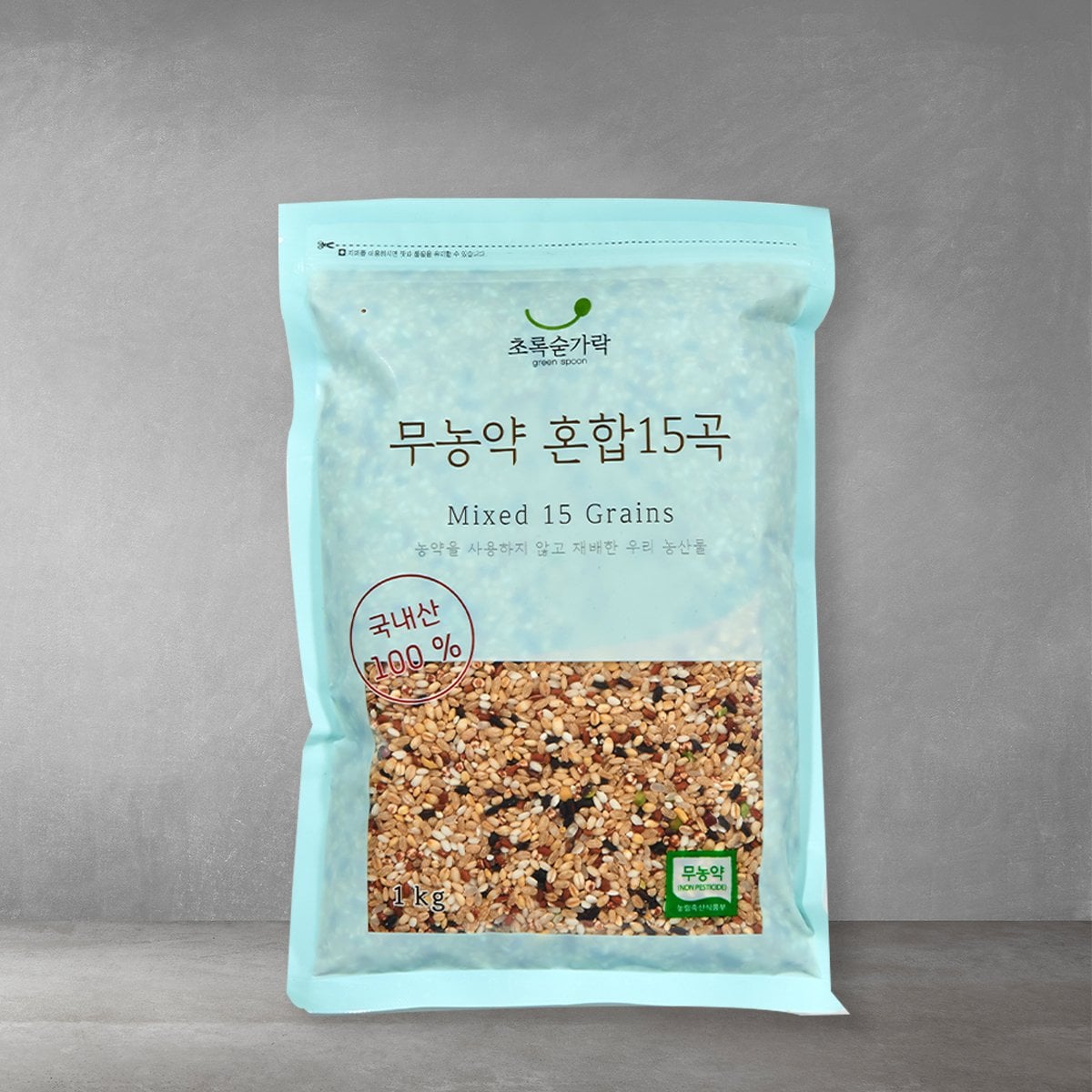 무농약 혼합15곡1kg