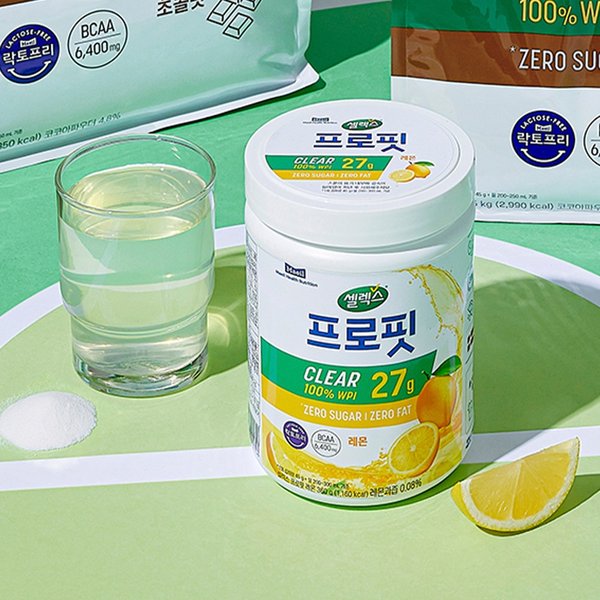 프로핏 웨이프로틴 클리어 파우더 레몬 360g