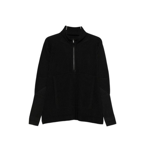 26SS 옴므 플리세 이세이 미야케 터틀넥 HP66JK03215 BLACK DOM