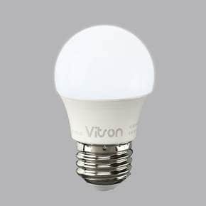 인지구 LED 주광색 KS 미니 전구 3W E26 G45 X ( 1매입 )