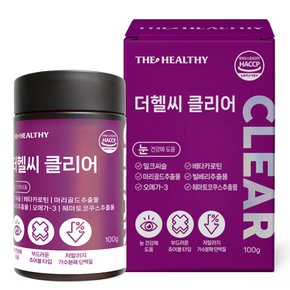 클리어 눈 눈물자국 영양제 기능성 츄어블 타입 4종 100g