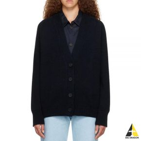 스튜디오 니콜슨 RALL KNIT CARDIGAN DARKEST NAVY (1310) (램스울 가디건)