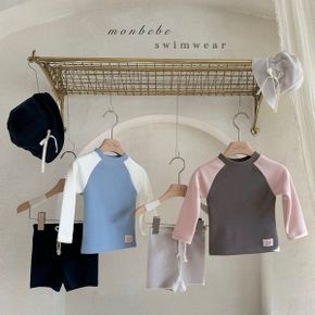 몽베베 아기 수영복 마레 상하 래쉬가드 남아 여아 키즈 유아모자세트_P425714235