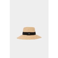 클래식 브레이드 파리다 여성 페도라 HAT51771 NATURAL BLACK