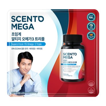 뉴트리원 센토메가 초임계 알티지오메가3 트리플 60캡슐 1통