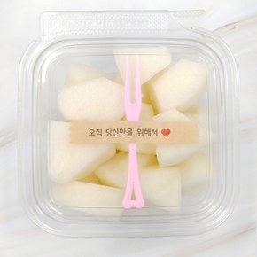 이온수로 세척한 패밀리 컵과일 안성꿀배 300g x 4팩