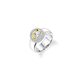 Goober round pave ring