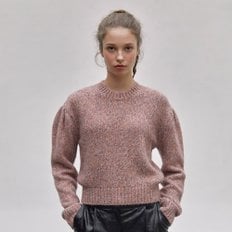 Shoulder Tuck Knit in Pink VK2WP382-72