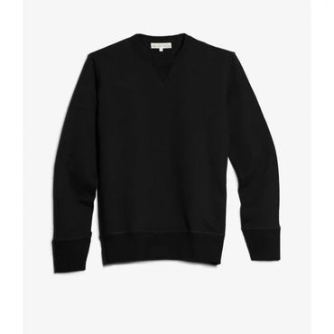 MERZ B SCHWANEN 메르츠비 슈바넨 346 Men`s Loopwheeled Sweatshirt, 12oz, Classic Fit, Deep Black 99 맨즈 루