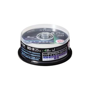 TDK 데이터용 블루레이디스크 25GB BD-R 4X 화이트 와이드 프린터블