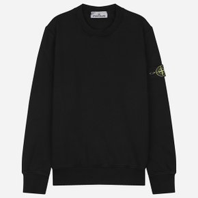 [시흥점] 6S 6100060 S0051 V0029 와펜 크루넥 맨투맨 블랙