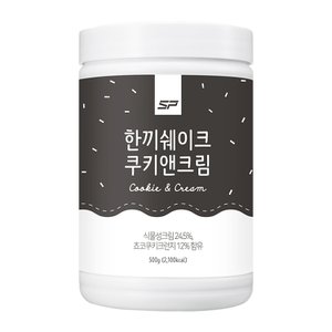 SP스포츠 성풍 단백질  한끼쉐이크 쿠키앤크림 500g