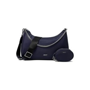 우먼 DKNY Caelynn 라지 Pouchette - Indigo/Silver 7271304