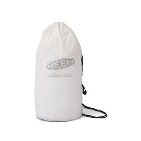 [KHT Recycle Drawstring BAG IN POUCH] 흰색 남여공용 파우치 KNBA3F004WT