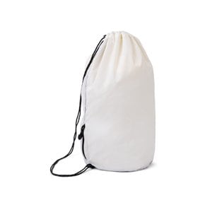 [KHT Recycle Drawstring BAG IN POUCH] 흰색 남여공용 파우치 KNBA3F004WT