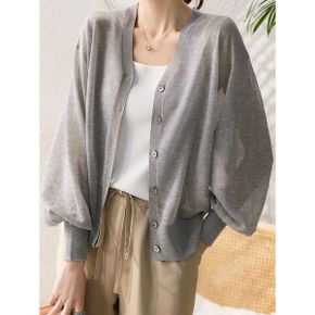 브이넥 쿨링 버블 가디건 3color_P361581684