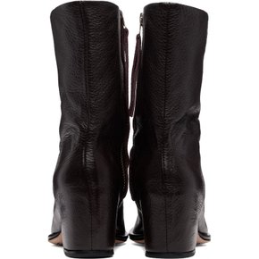 브라운 스퀘어 아치 앵클 부츠 AW26S2899L117 Espresso E04