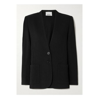 이자벨마랑 올리비아 울 혼방 블레이저 블랙 46376663162889860