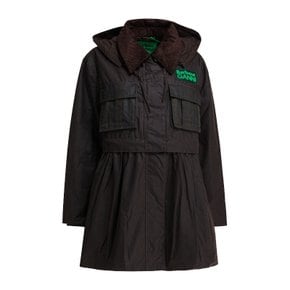 [해외배송] 바버 후드 플랩 포켓 왁스 코튼 재킷 LWX1523LWXBR71 GREEN