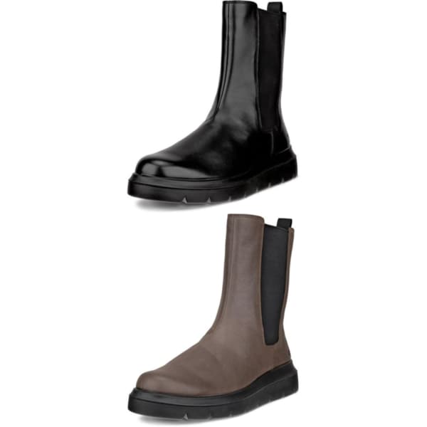 [여주점] 여성 누벨 4CM 미드컷 발 편한 첼시 부츠 블랙, 그레이 216223