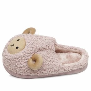 kami et muse Sheep fur slippers_KM21w223