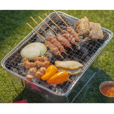 캠핑용 BBQ 일회용 숯불판 바베큐그릴