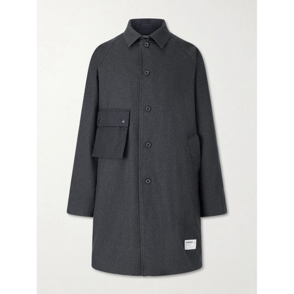 네이버후드 태피터 트림 하운드투스 우븐 카 코트 46376663162915544