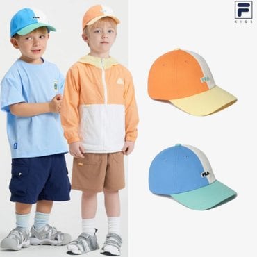 휠라키즈 [20%할인]●25 휠라키즈 Trevel club 컬러 볼캡 2컬러 (FK3CPH1003X)