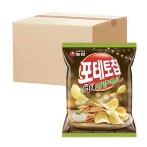 농심 포테토칩 먹태청양마요맛 50g X 16개(박스)