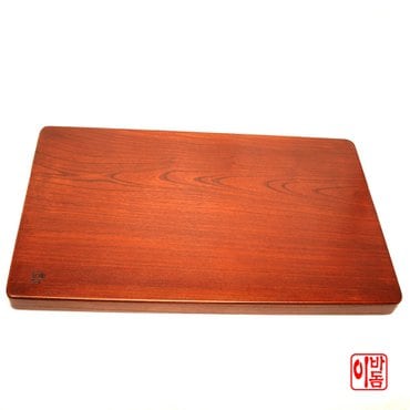 이바돔 국내산 원목 양면 천연 옻칠 느티 나무 도마 대