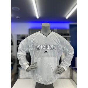 미즈노 [여주점] 남여공용 32YC4023 브이넥 우븐 맨투맨티셔츠 V NECK WOVEN MTM 기능성 긴팔티셔츠 2C